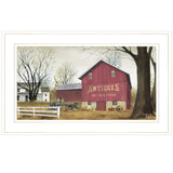 Antique Barn 1 White Framed Print Wall Art - Homeroots - Flyclothing LLC
