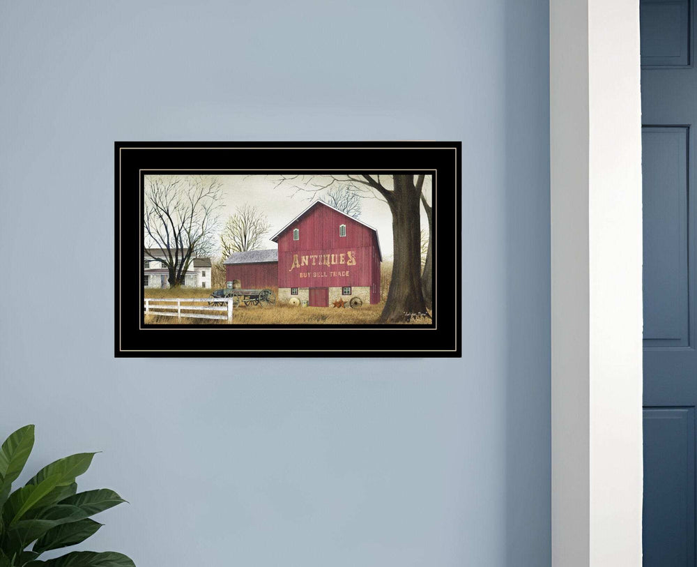 Antique Barn 3 Black Framed Print Wall Art - Homeroots - Flyclothing LLC