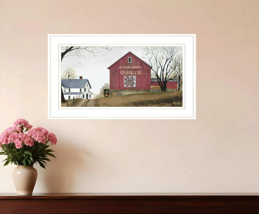 The Quilt Barn 2 White Framed Print Wall Art - Homeroots - Flyclothing LLC