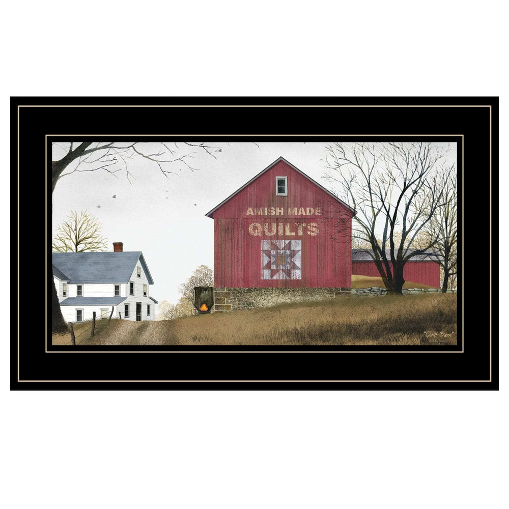The Quilt Barn 3 Black Framed Print Wall Art - Homeroots - Flyclothing LLC