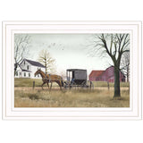 Goin to Market 1 White Framed Print Wall Art - Homeroots - Flyclothing LLC
