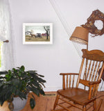 Goin to Market 1 White Framed Print Wall Art - Homeroots - Flyclothing LLC