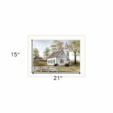 Sunday Go To Meetin 2 White Framed Print Wall Art - Homeroots - Flyclothing LLC