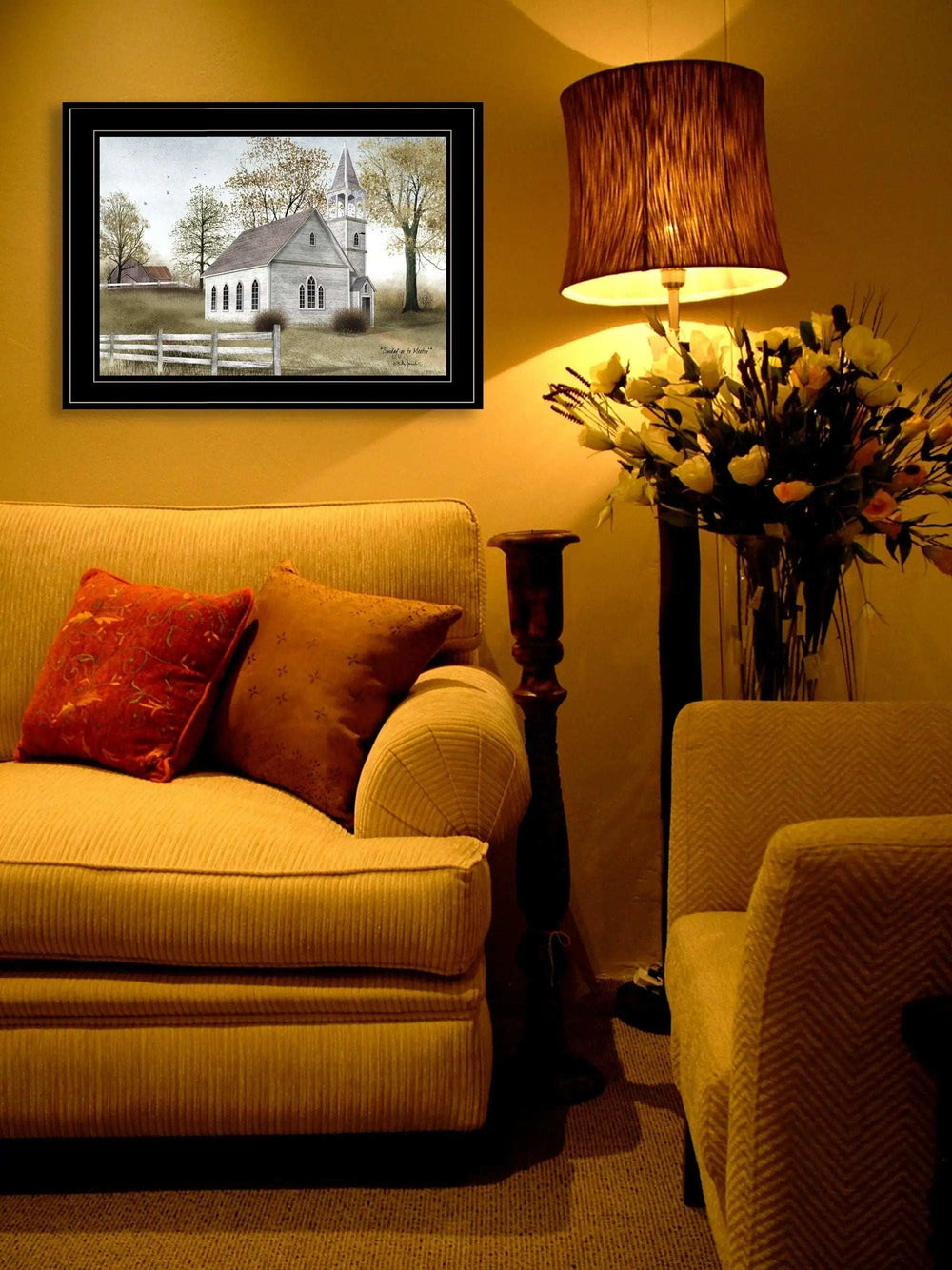 Sunday Go To Meetin 3 Black Framed Print Wall Art - Homeroots - Flyclothing LLC
