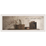 Live Laugh and Love 3 White Framed Print Wall Art - Homeroots - Flyclothing LLC