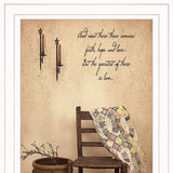 These Three Remain 1 White Framed Print Wall Art - Homeroots - Flyclothing LLC