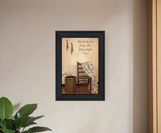These Three Remain 2 Black Framed Print Wall Art - Homeroots - Flyclothing LLC