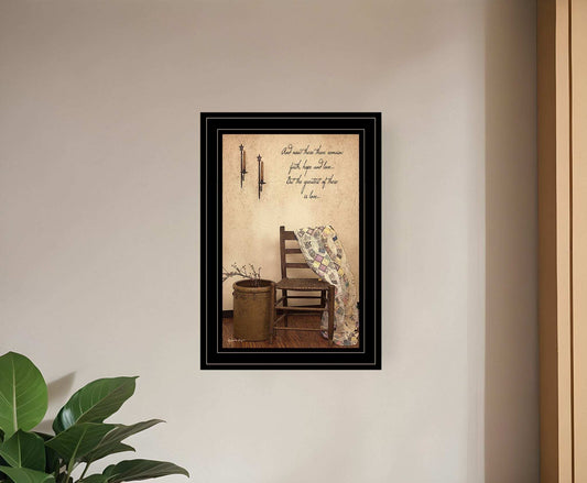 These Three Remain 3 Black Framed Print Wall Art - Homeroots - Flyclothing LLC