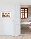 Country Bath 8 White Framed Print Bathroom Wall Art - Homeroots - Flyclothing LLC