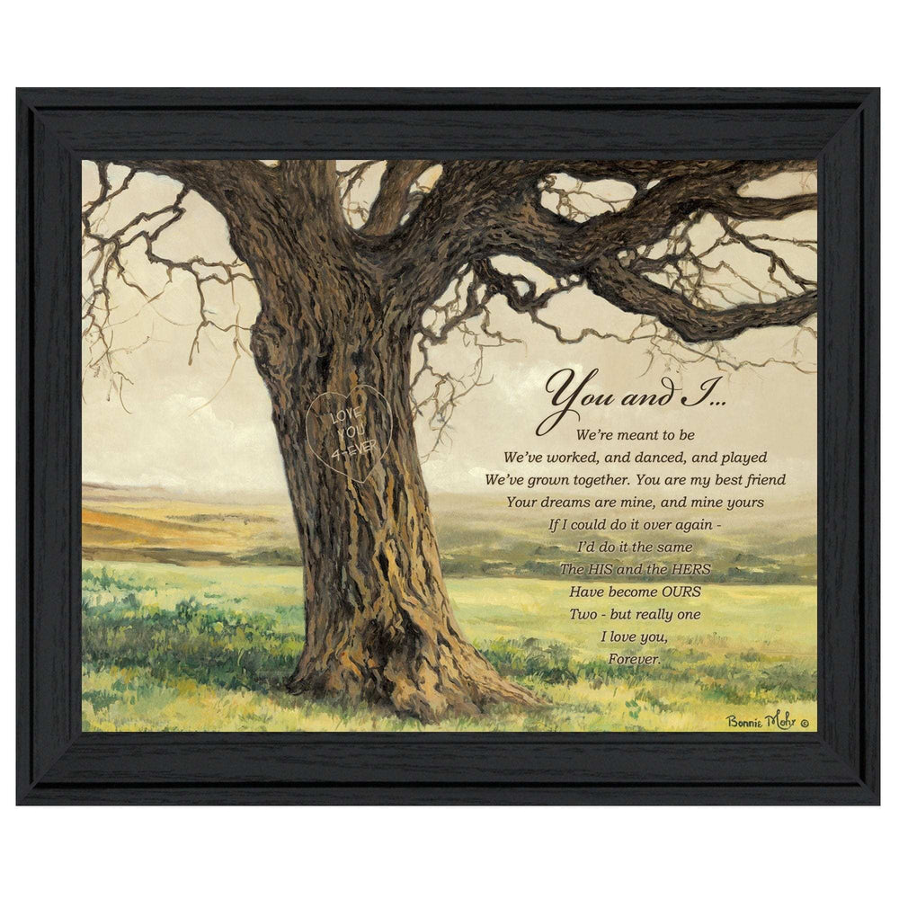 Forever 4 Black Framed Print Wall Art - Homeroots - Flyclothing LLC
