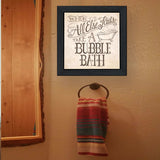When All Else Fails 4 Black Framed Print Bathroom Wall Art - Homeroots - Flyclothing LLC
