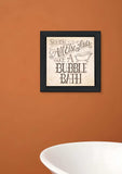 When All Else Fails 4 Black Framed Print Bathroom Wall Art - Homeroots - Flyclothing LLC