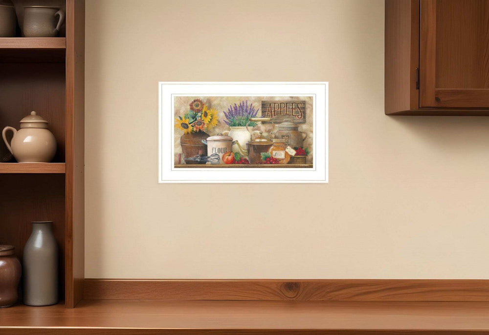 Antique Kitchen 4 White Framed Print Kitchen Wall Art - Homeroots - Flyclothing LLC