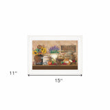 Antique Kitchen 1 White Framed Print Kitchen Wall Art - Homeroots - Flyclothing LLC