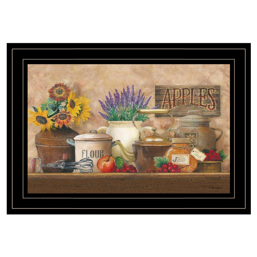 Antique Kitchen 2 Black Framed Print Kitchen Wall Art - Homeroots - Flyclothing LLC