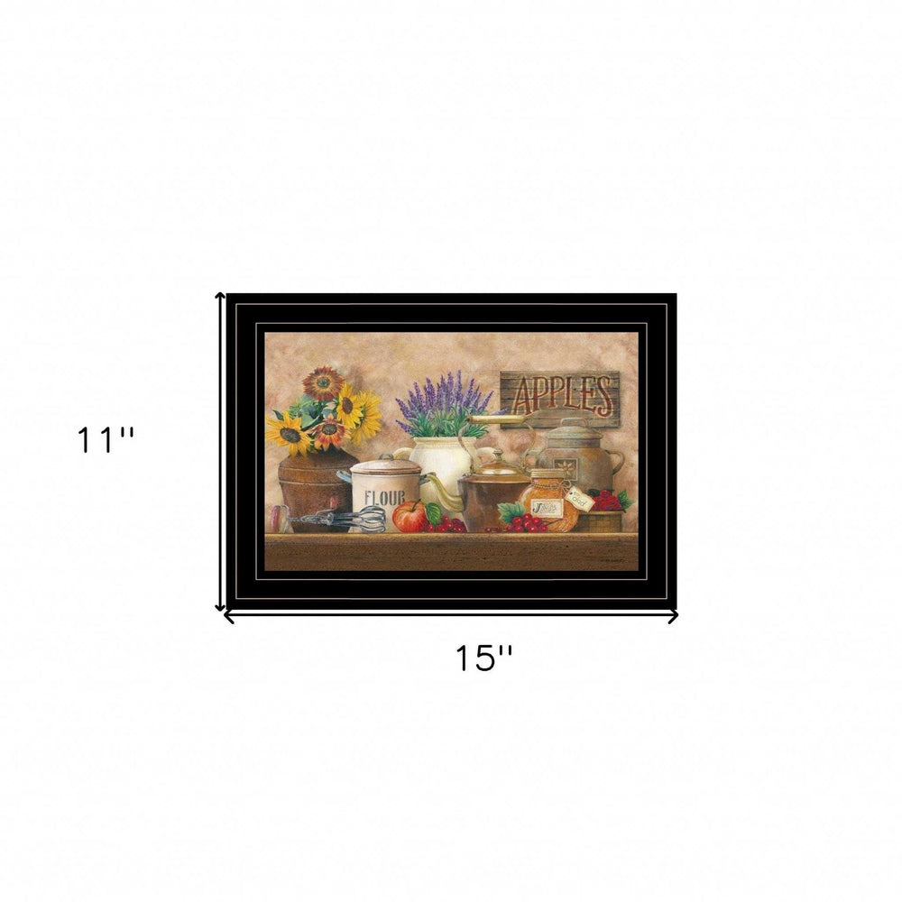 Antique Kitchen 2 Black Framed Print Kitchen Wall Art - Homeroots - Flyclothing LLC