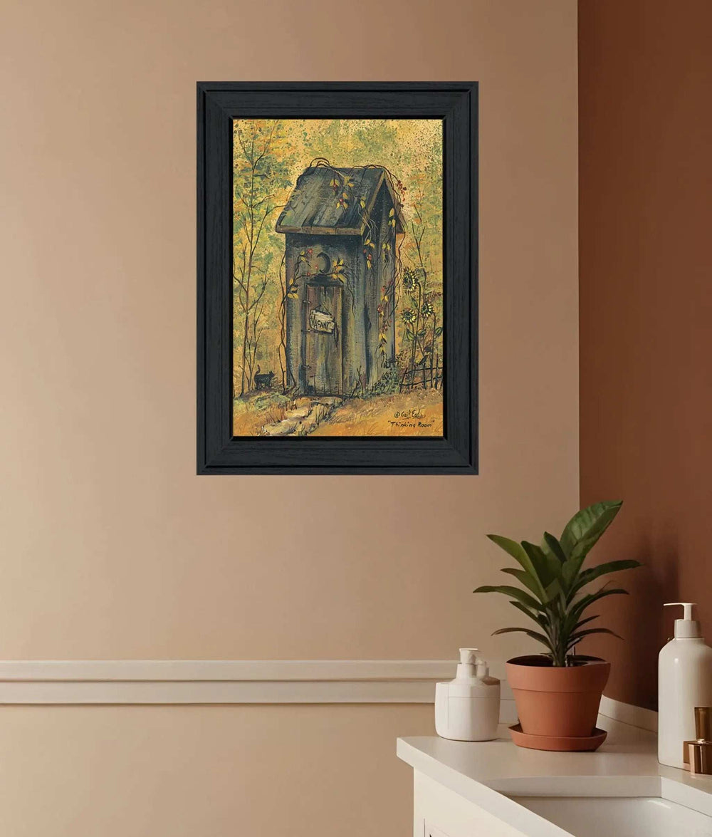 Thinking Room 2 Black Framed Print Wall Art - Homeroots - Flyclothing LLC