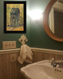 Thinking Room 3 Black Framed Print Wall Art - Homeroots - Flyclothing LLC