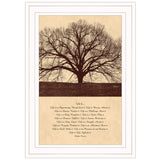 Life Is 5 White Framed Print Wall Art - Homeroots - Flyclothing LLC