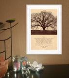 Life Is 5 White Framed Print Wall Art - Homeroots - Flyclothing LLC