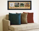 There is a Season Big Trees Black Framed Print Wall Art - Homeroots - Flyclothing LLC