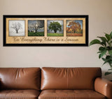There is a Season Big Trees Black Framed Print Wall Art - Homeroots - Flyclothing LLC