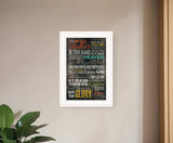The Lords Prayer 2 White Framed Print Wall Art - Homeroots - Flyclothing LLC