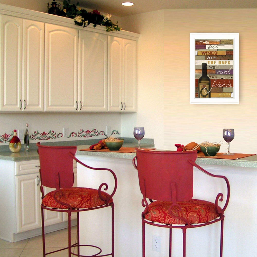 Our Family Rules 2 White Framed Print Wall Art - Homeroots - Flyclothing LLC