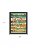 Dog Rules 6 Black Framed Print Wall Art - Homeroots - Flyclothing LLC