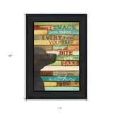Ill Be Watching You 2 Black Framed Print Wall Art - Homeroots - Flyclothing LLC