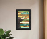 Ill Be Watching You 2 Black Framed Print Wall Art - Homeroots - Flyclothing LLC