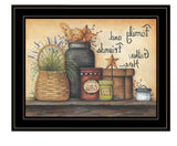Family and Friends 4 Black Framed Print Wall Art - Homeroots - Flyclothing LLC