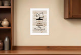 Enjoy the Daily Grind 1 White Framed Print Kitchen Wall Art - Homeroots - Flyclothing LLC
