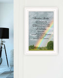 Rainbow Bridge 1 White Framed Print Wall Art - Homeroots - Flyclothing LLC