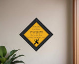 Stupidity Black Framed Print Wall Art - Homeroots - Flyclothing LLC