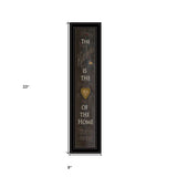 Kitchen is the Heart of the Home 20 Black Framed Print Kitchen Wall Art - Homeroots - Flyclothing LLC