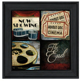 At the Movies I 2 Black Framed Print Wall Art - Homeroots - Flyclothing LLC