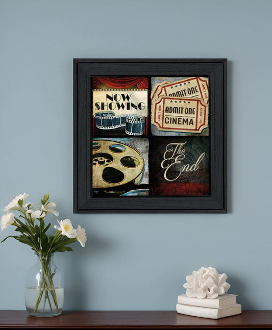 At the Movies I 2 Black Framed Print Wall Art - Homeroots - Flyclothing LLC