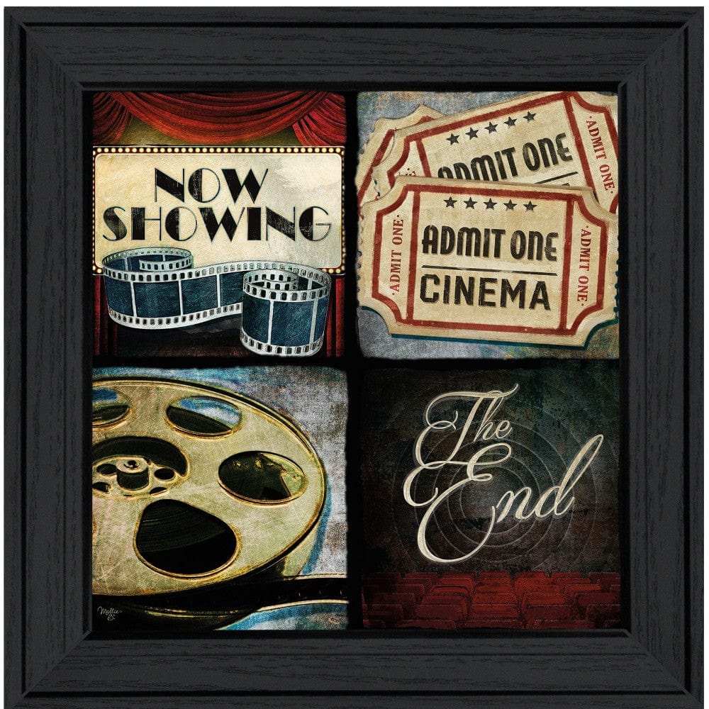 At the Movies I 2 Black Framed Print Wall Art - Homeroots - Flyclothing LLC