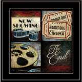 At The Movies I 3 Black Framed Print Wall Art - Homeroots - Flyclothing LLC