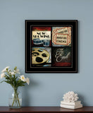 At The Movies I 3 Black Framed Print Wall Art - Homeroots - Flyclothing LLC