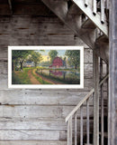 The Road Home 13 White Framed Print Wall Art - Homeroots - Flyclothing LLC