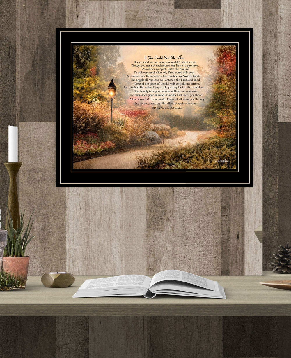 If You Could See Me Now 5 Black Framed Print Wall Art - Homeroots - Flyclothing LLC