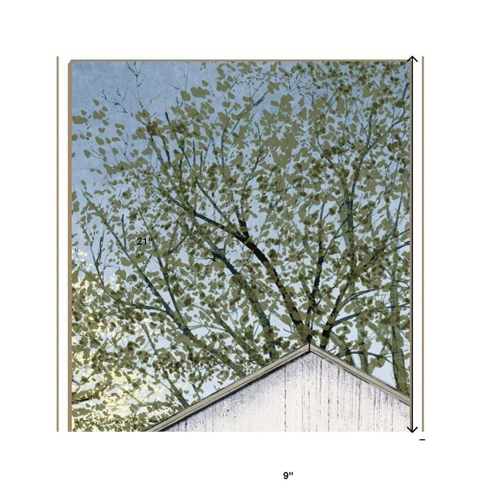 Set Of Two Country Barns 1 White Framed Print Wall Art - Homeroots - Flyclothing LLC