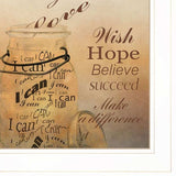 Set Of Two Music 1 White Framed Print Wall Art - Homeroots - Flyclothing LLC