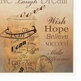 Set Of Two Music 1 White Framed Print Wall Art - Homeroots - Flyclothing LLC