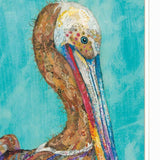 Set Of Two Pelicans 1 White Framed Print Wall Art - Homeroots - Flyclothing LLC