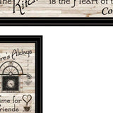 Set Of Four Kitchen Wall Art and Mug Rack - Homeroots - Flyclothing LLC