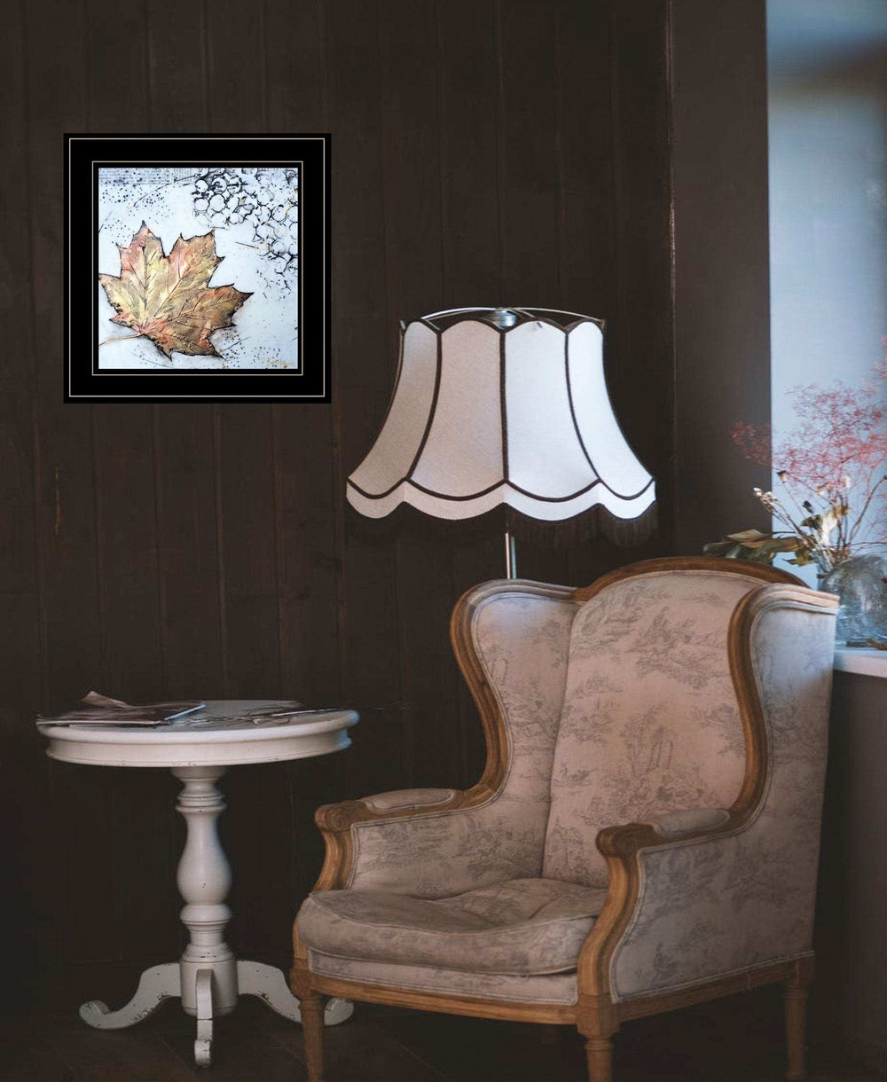 Channeling Fall 1 Black Framed Print Wall Art - Homeroots - Flyclothing LLC