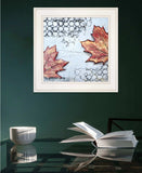 Channeling Fall 3 White Framed Print Wall Art - Homeroots - Flyclothing LLC